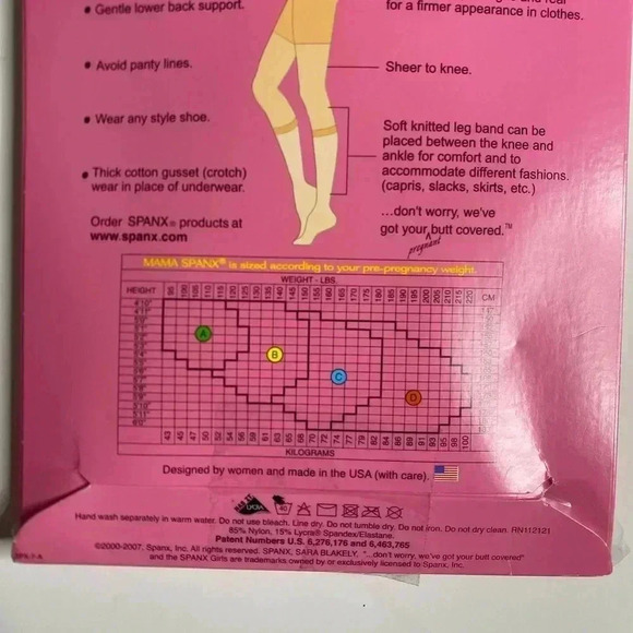 SPANX Maternity footless Pantyhose NWT - Picture 6 of 8